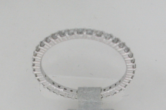 14k Round Cut Diamonds Eternity Wedding Band 